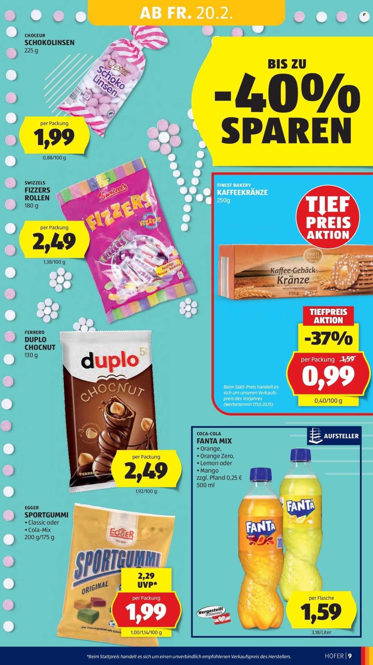 HOFER Flugblatt - Ab Freitag, 20.2.2026