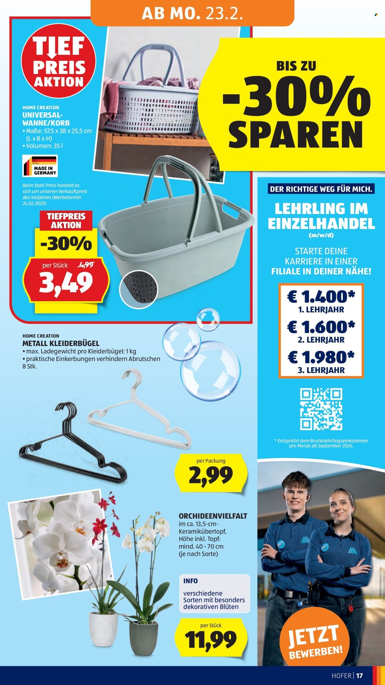 HOFER Flugblatt - Ab Freitag, 20.2.2026