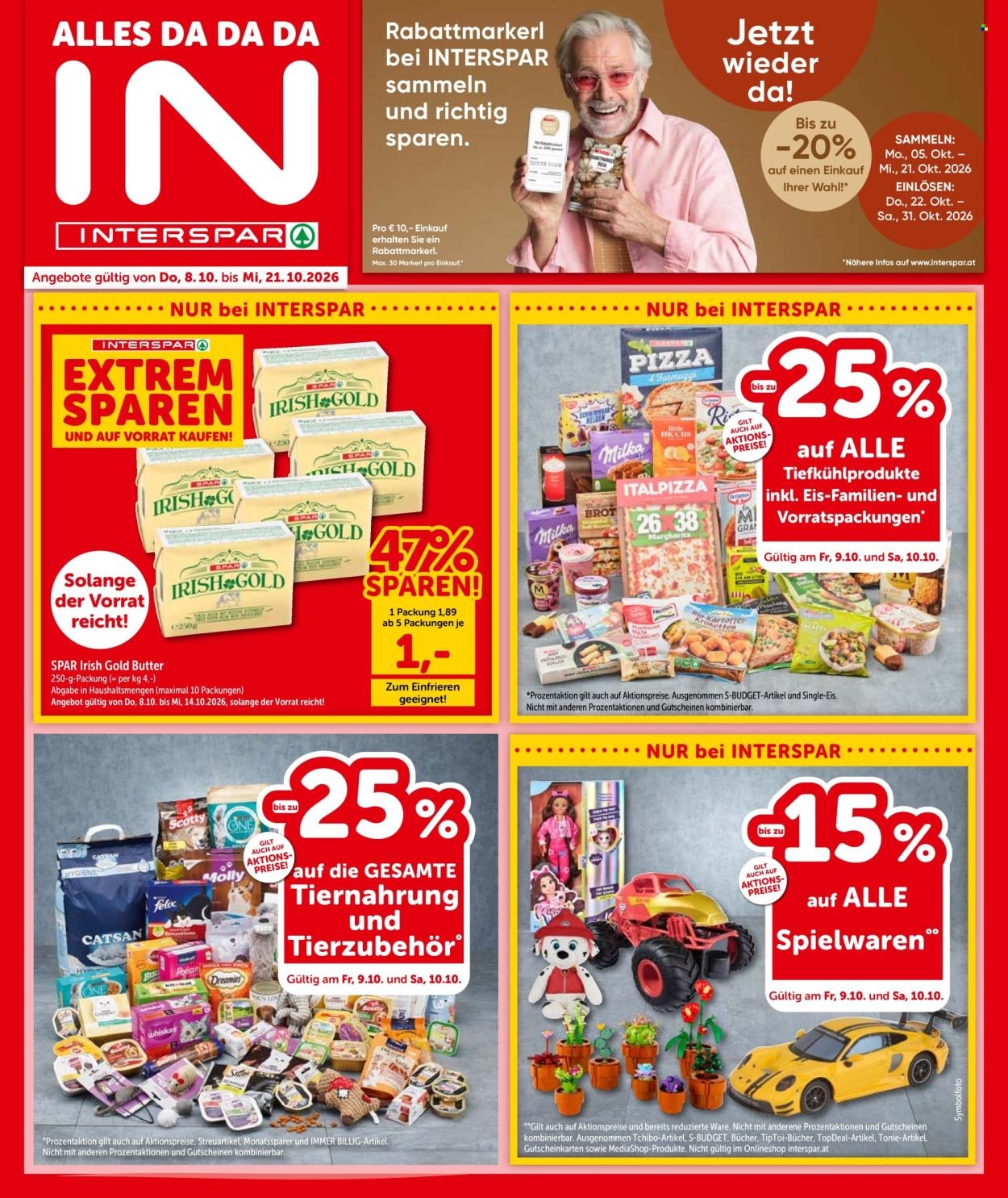 INTERSPAR Flugblatt - Ab Donnerstag, 8.10.2026