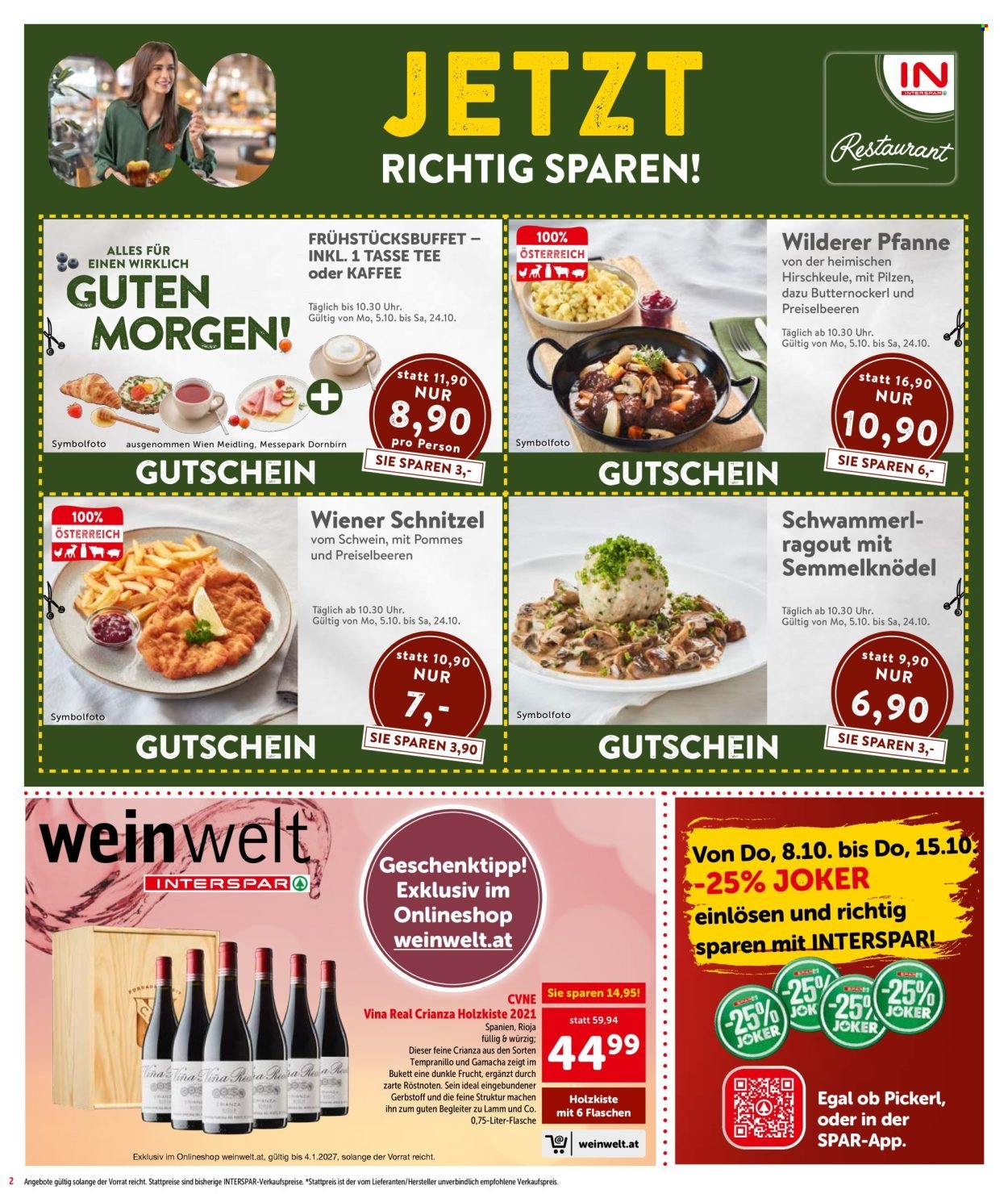 INTERSPAR Flugblatt - Ab Donnerstag, 8.10.2026
