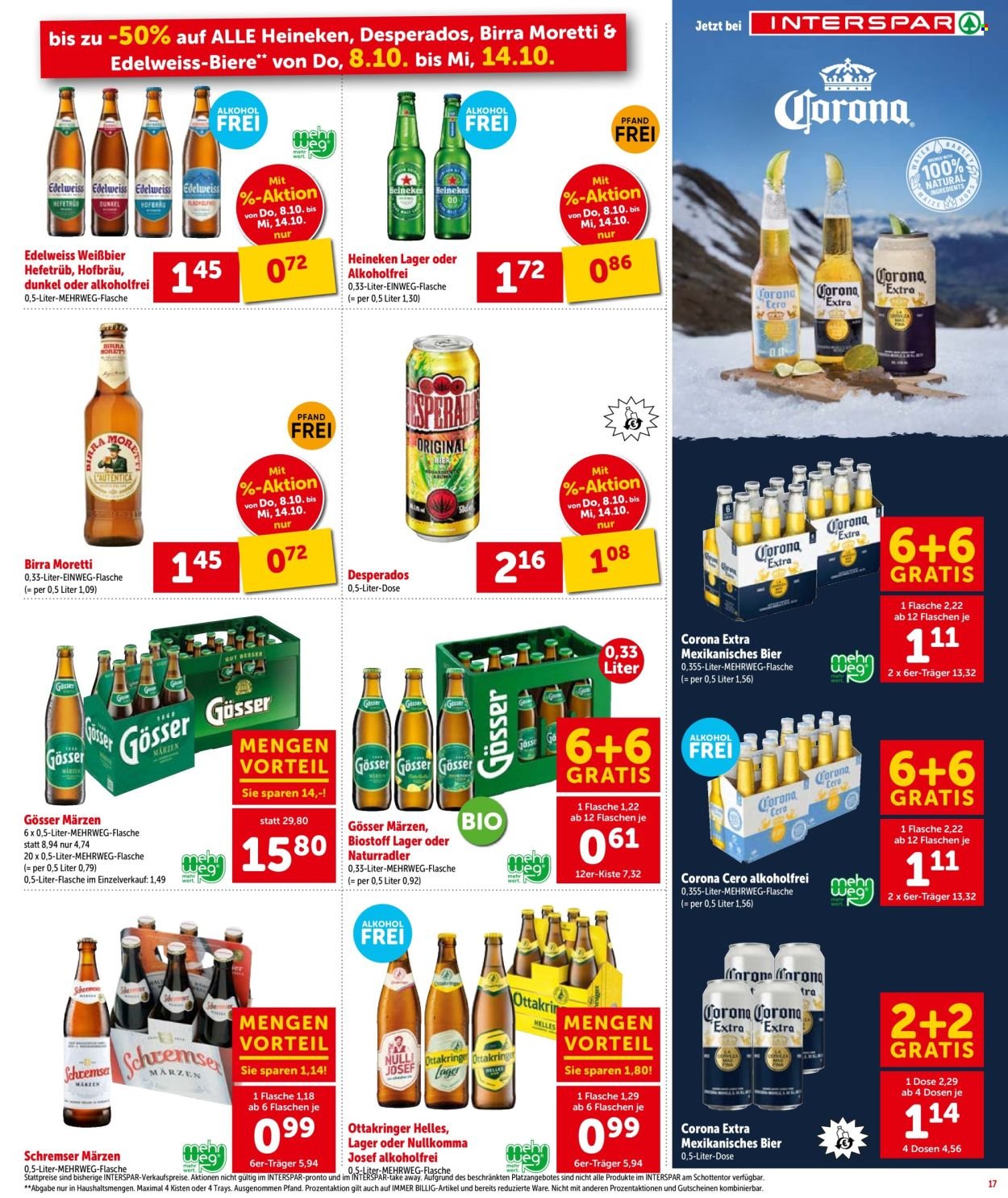 INTERSPAR Flugblatt - Ab Donnerstag, 8.10.2026
