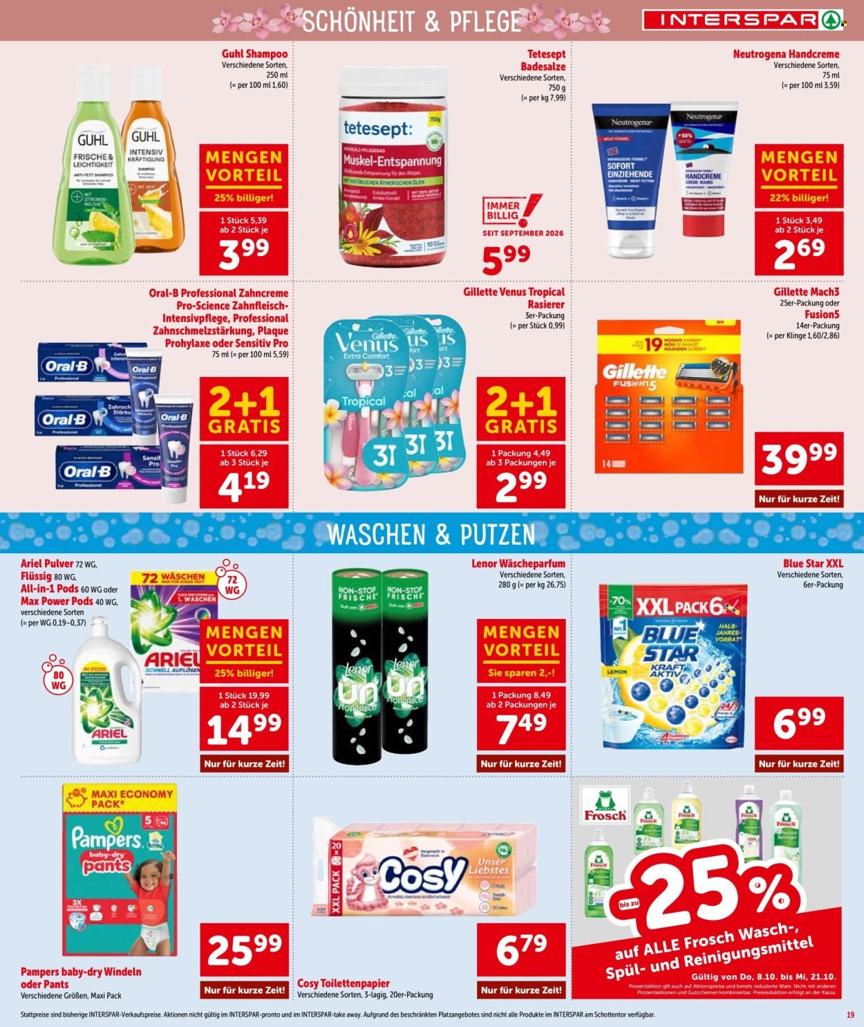 INTERSPAR Flugblatt - Ab Donnerstag, 8.10.2026