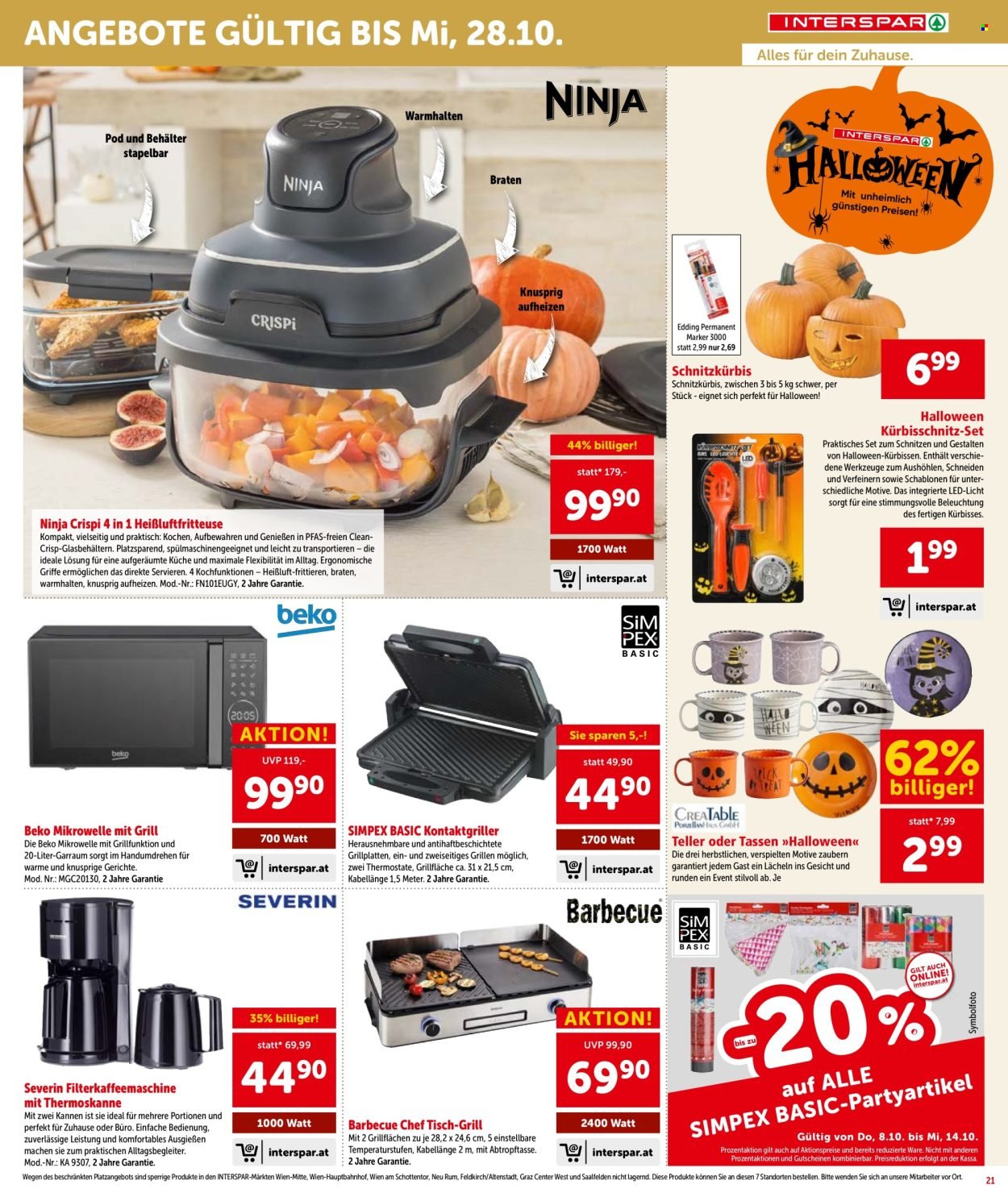 INTERSPAR Flugblatt - Ab Donnerstag, 8.10.2026
