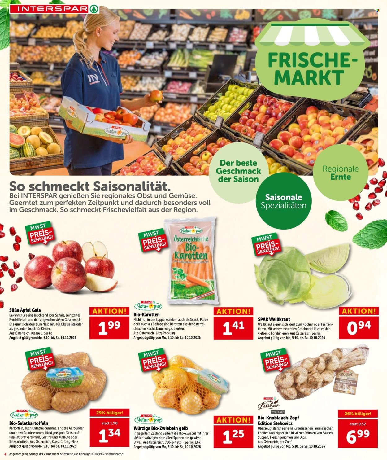 INTERSPAR Flugblatt - Ab Donnerstag, 8.10.2026