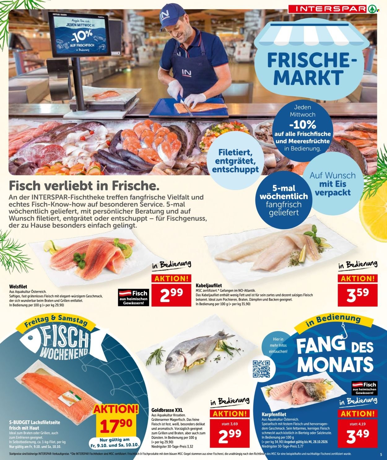 INTERSPAR Flugblatt - Ab Donnerstag, 8.10.2026
