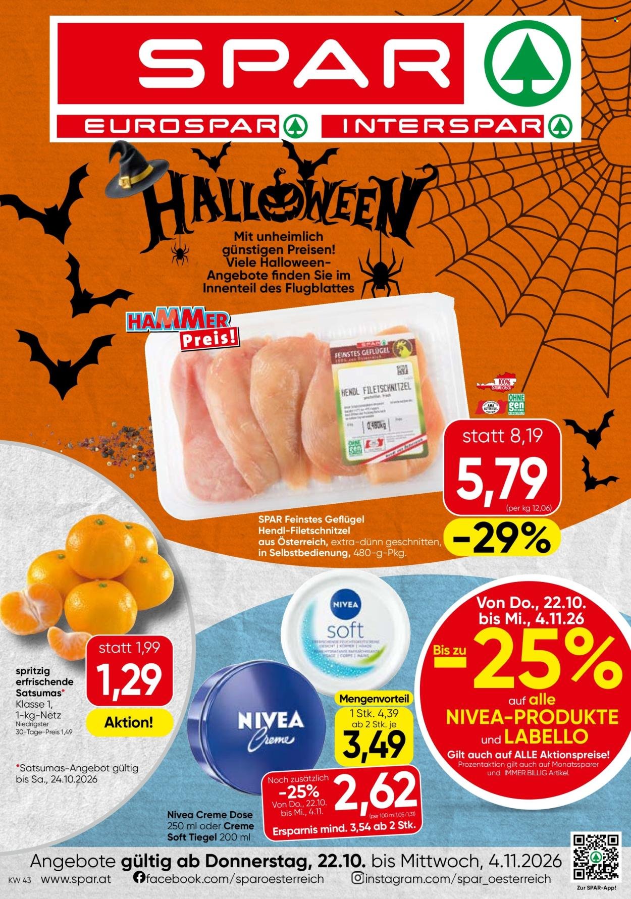 INTERSPAR Flugblatt - Ab Donnerstag, 22.10.2026