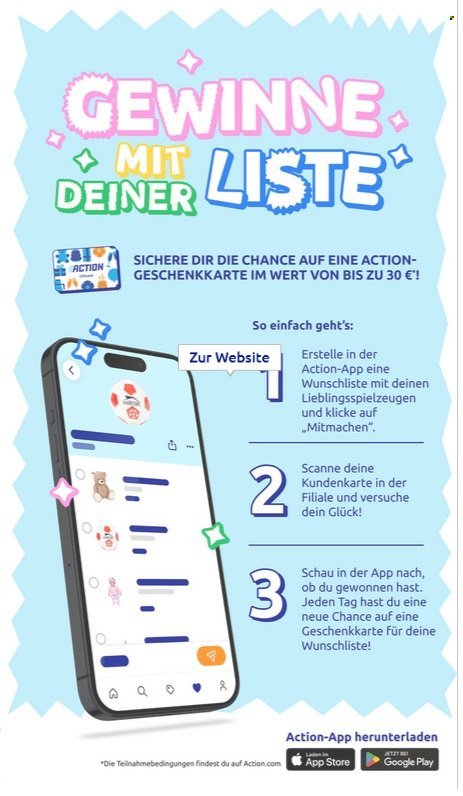 ACTION Flugblatt - Ab Mittwoch, 24.9.2025 (2025-09-24 - 2025-09-30)