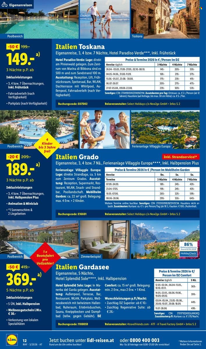 LIDL Flugblatt - März Reise-Highlights (2026-02-28 - 2026-03-31) | 12