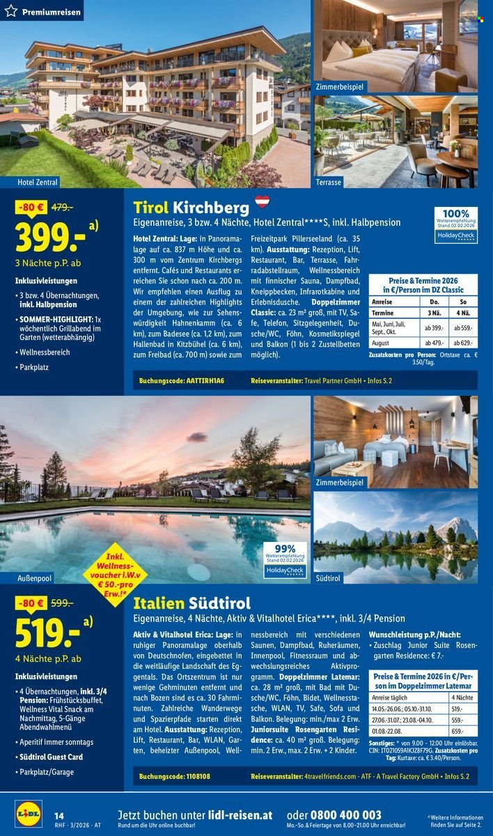 LIDL Flugblatt - März Reise-Highlights (2026-02-28 - 2026-03-31) | 14