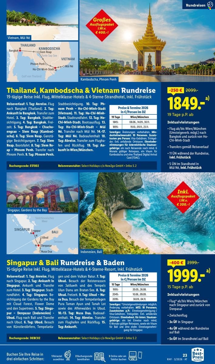 LIDL Flugblatt - März Reise-Highlights (2026-02-28 - 2026-03-31) | 23