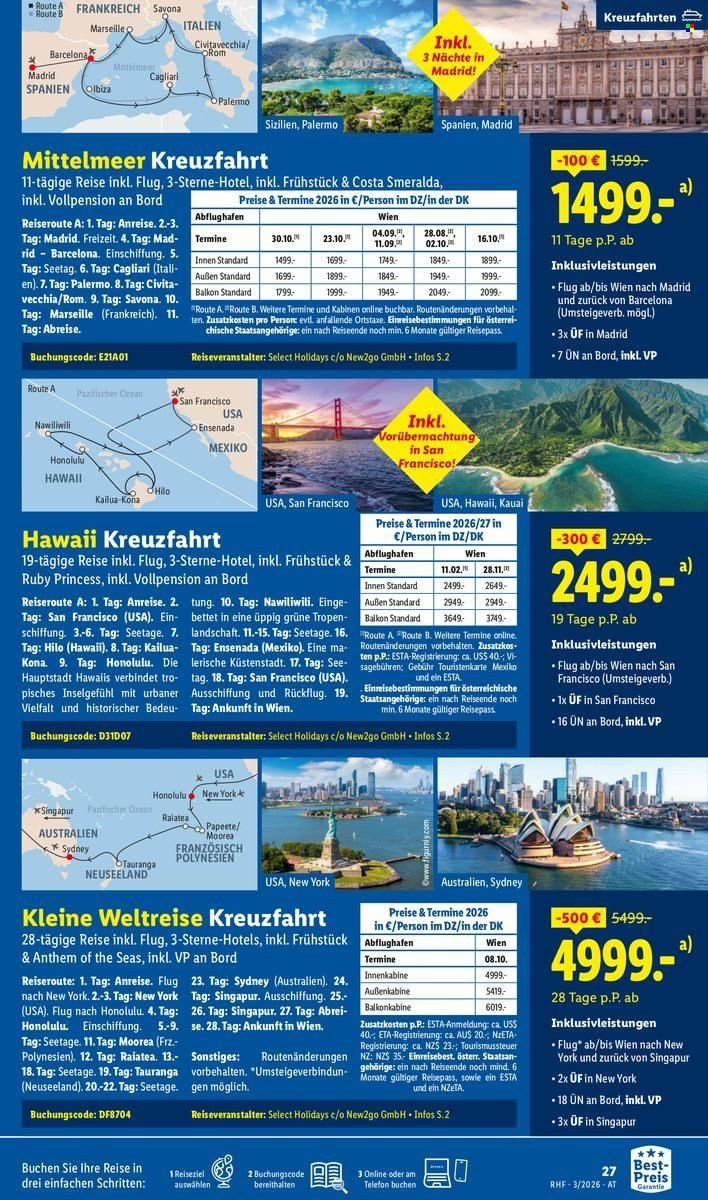 LIDL Flugblatt - März Reise-Highlights (2026-02-28 - 2026-03-31) | 27