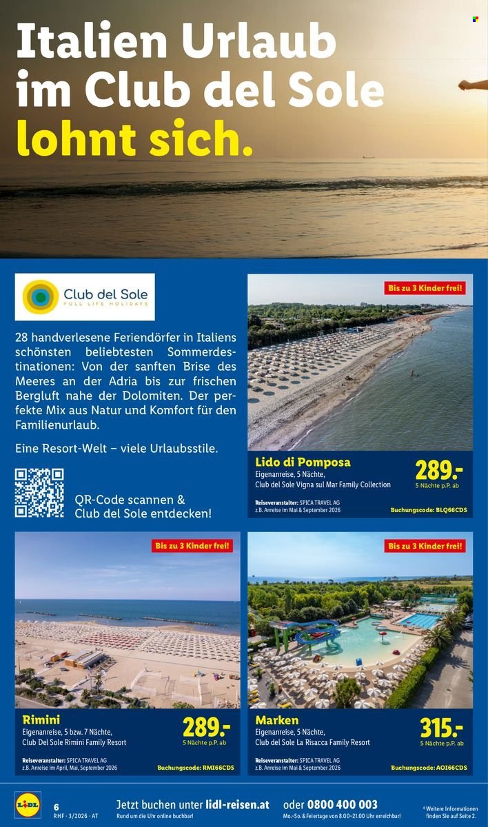 LIDL Flugblatt - März Reise-Highlights (2026-02-28 - 2026-03-31) | 6