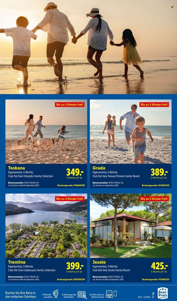 LIDL Flugblatt - März Reise-Highlights (2026-02-28 - 2026-03-31) | 7