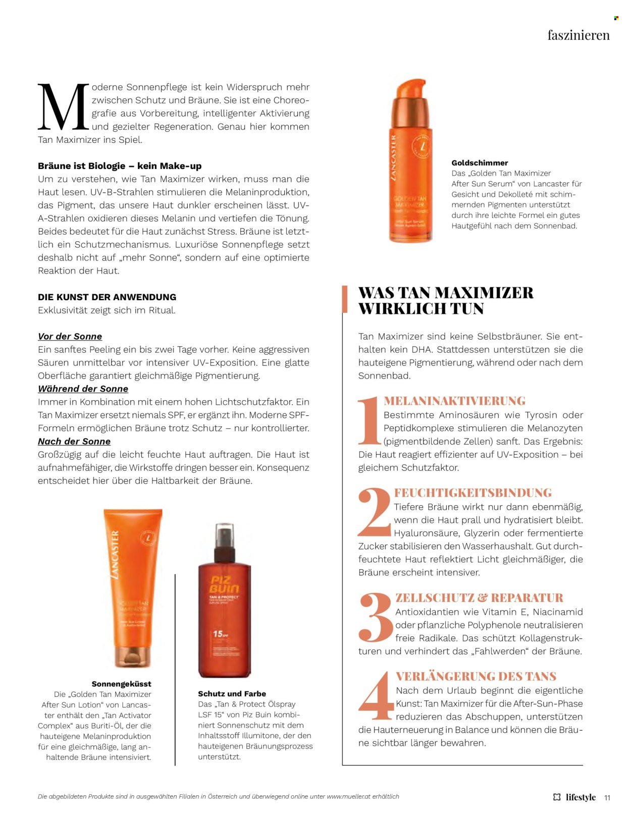 MÜLLER Flugblatt - Lifestyle