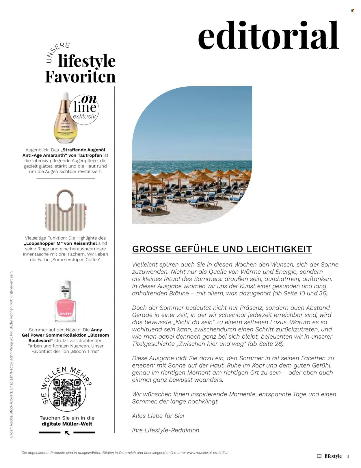 MÜLLER Flugblatt - Lifestyle