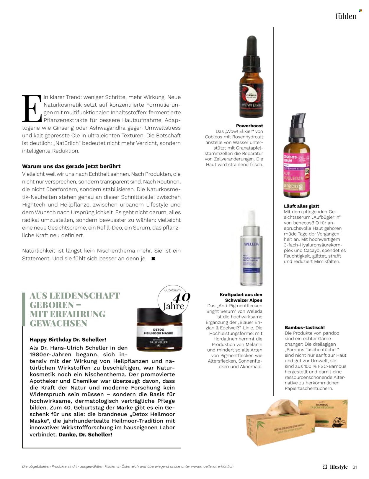 MÜLLER Flugblatt - Lifestyle