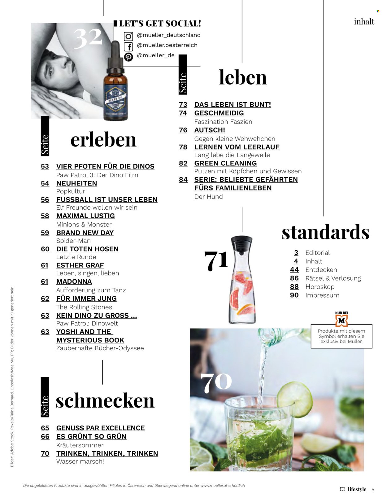 MÜLLER Flugblatt - Lifestyle