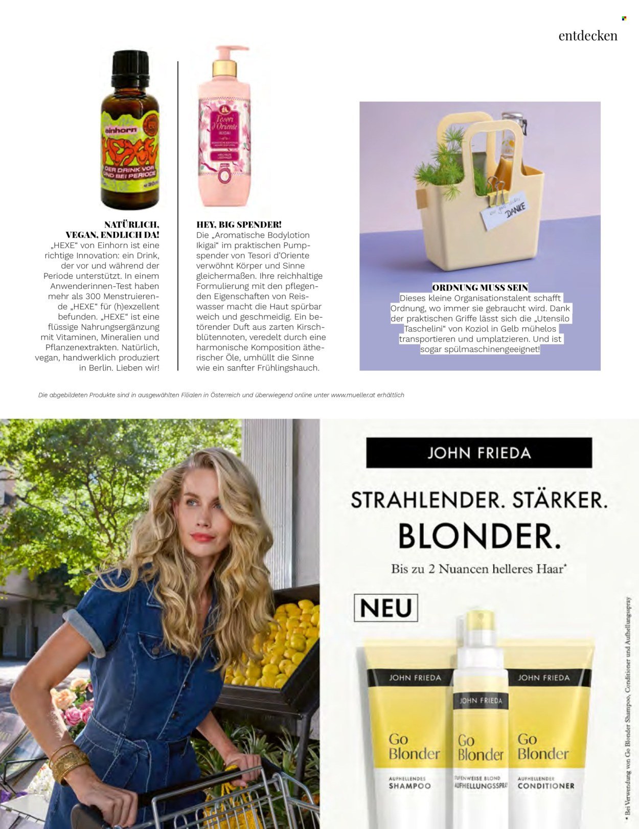 MÜLLER Flugblatt - Lifestyle