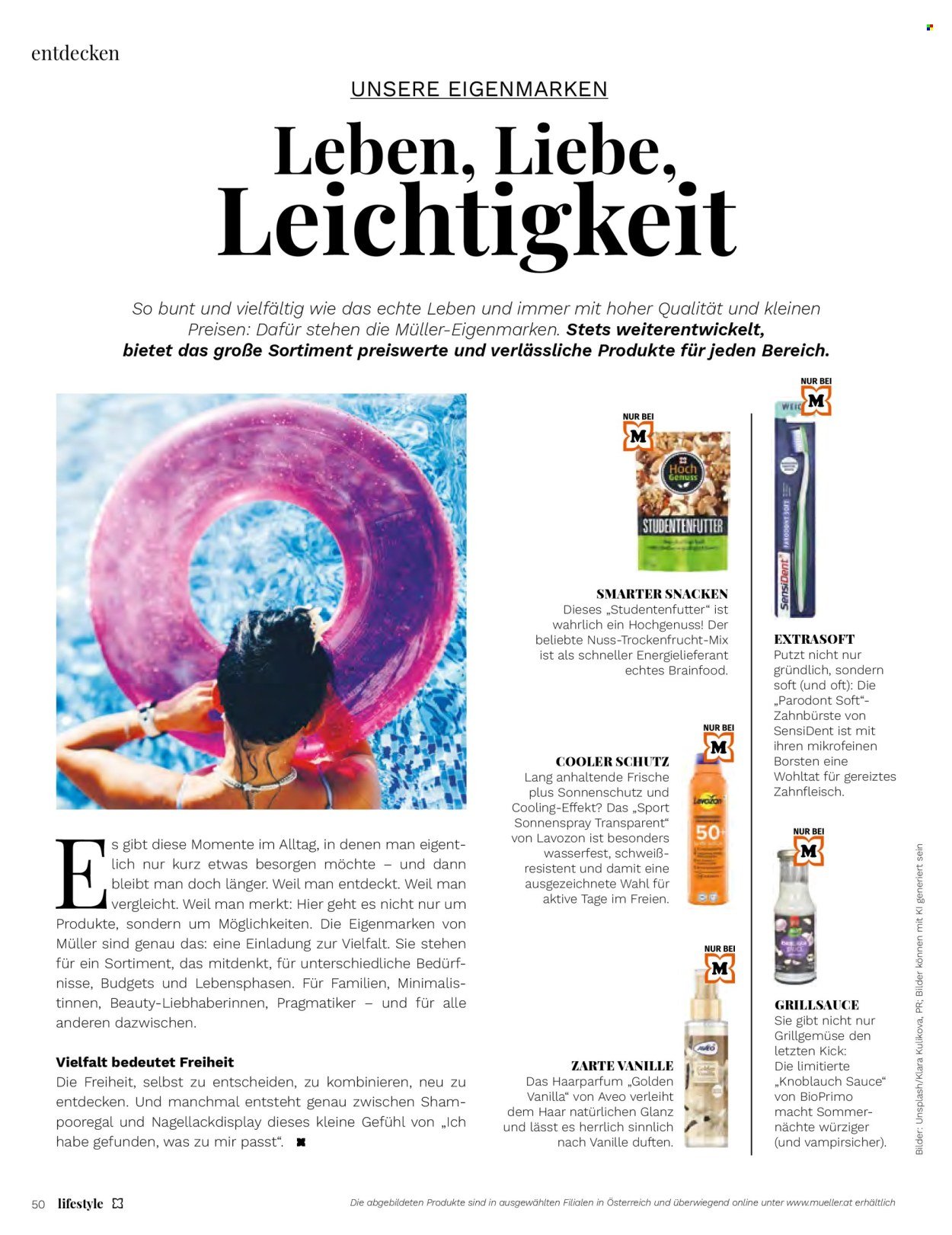 MÜLLER Flugblatt - Lifestyle