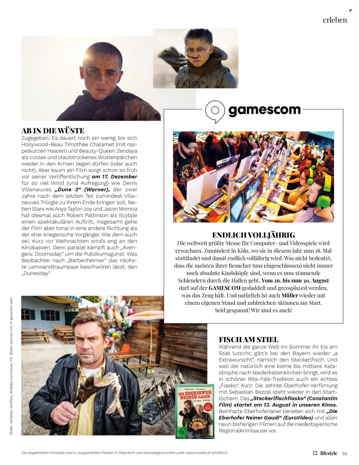 MÜLLER Flugblatt - Lifestyle