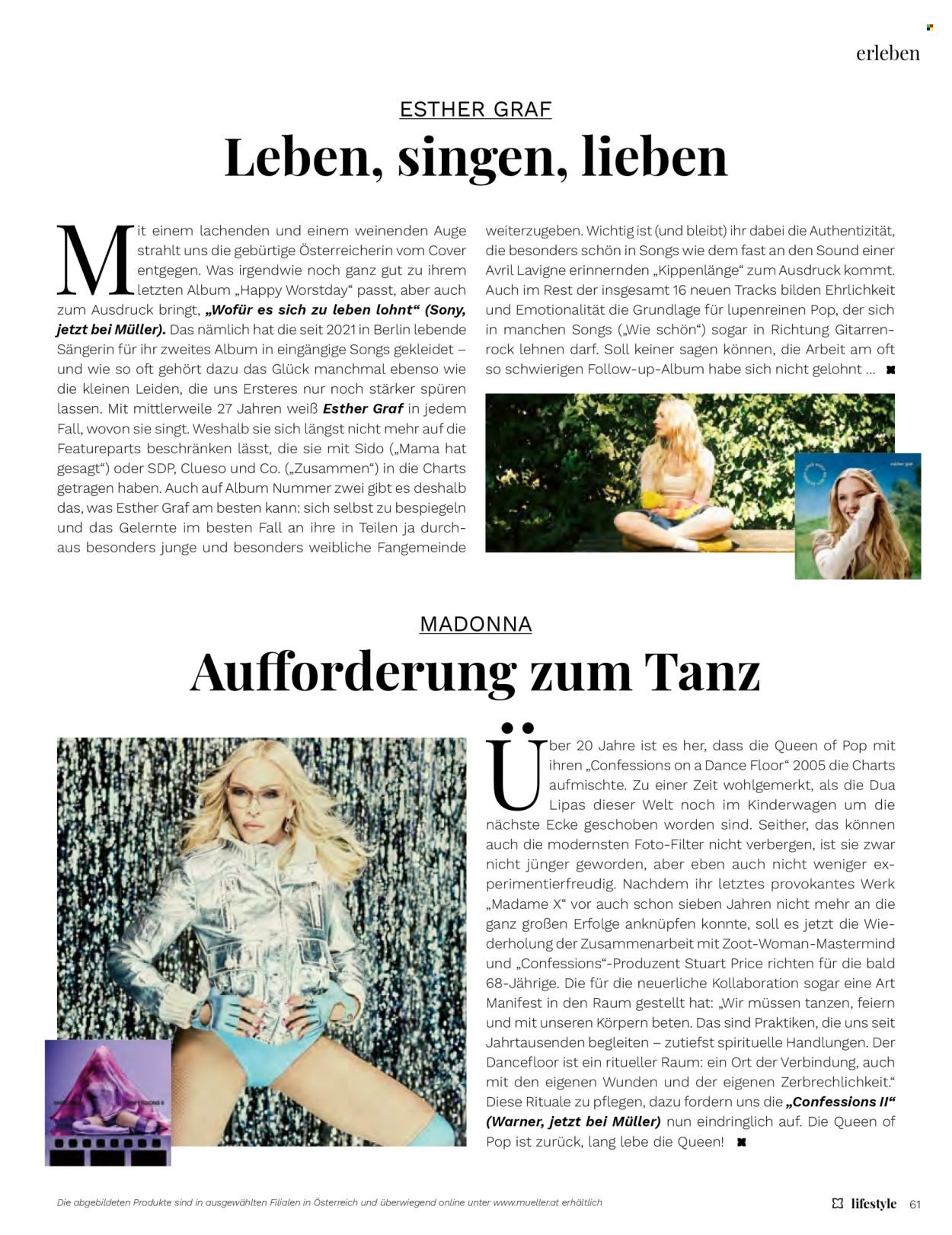 MÜLLER Flugblatt - Lifestyle