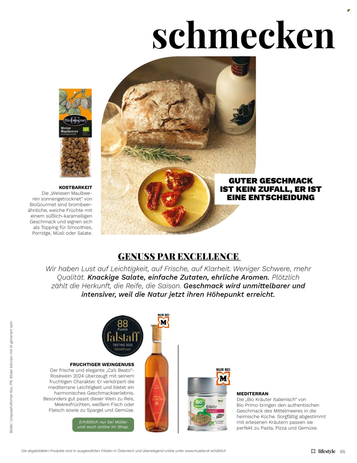 MÜLLER Flugblatt - Lifestyle