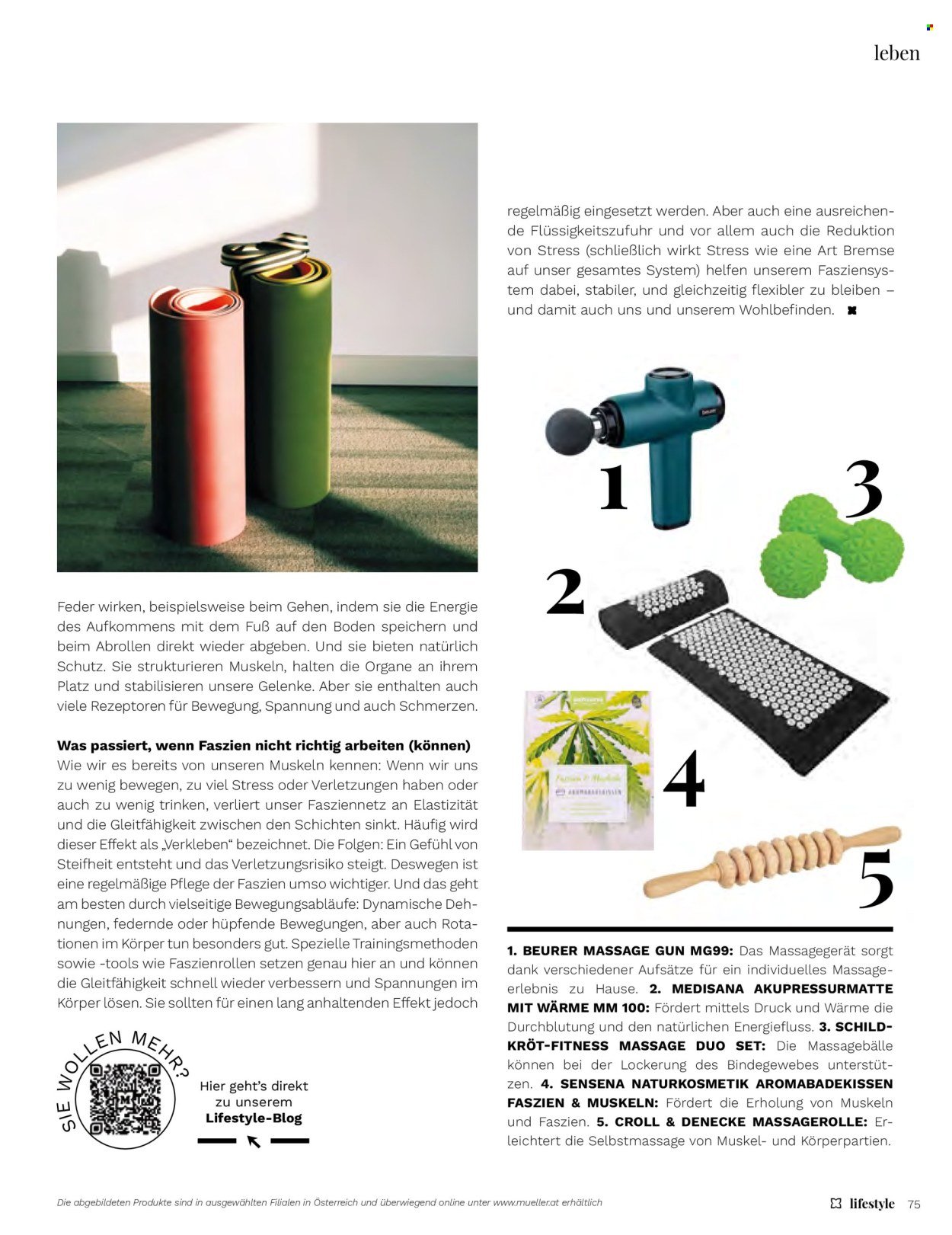MÜLLER Flugblatt - Lifestyle