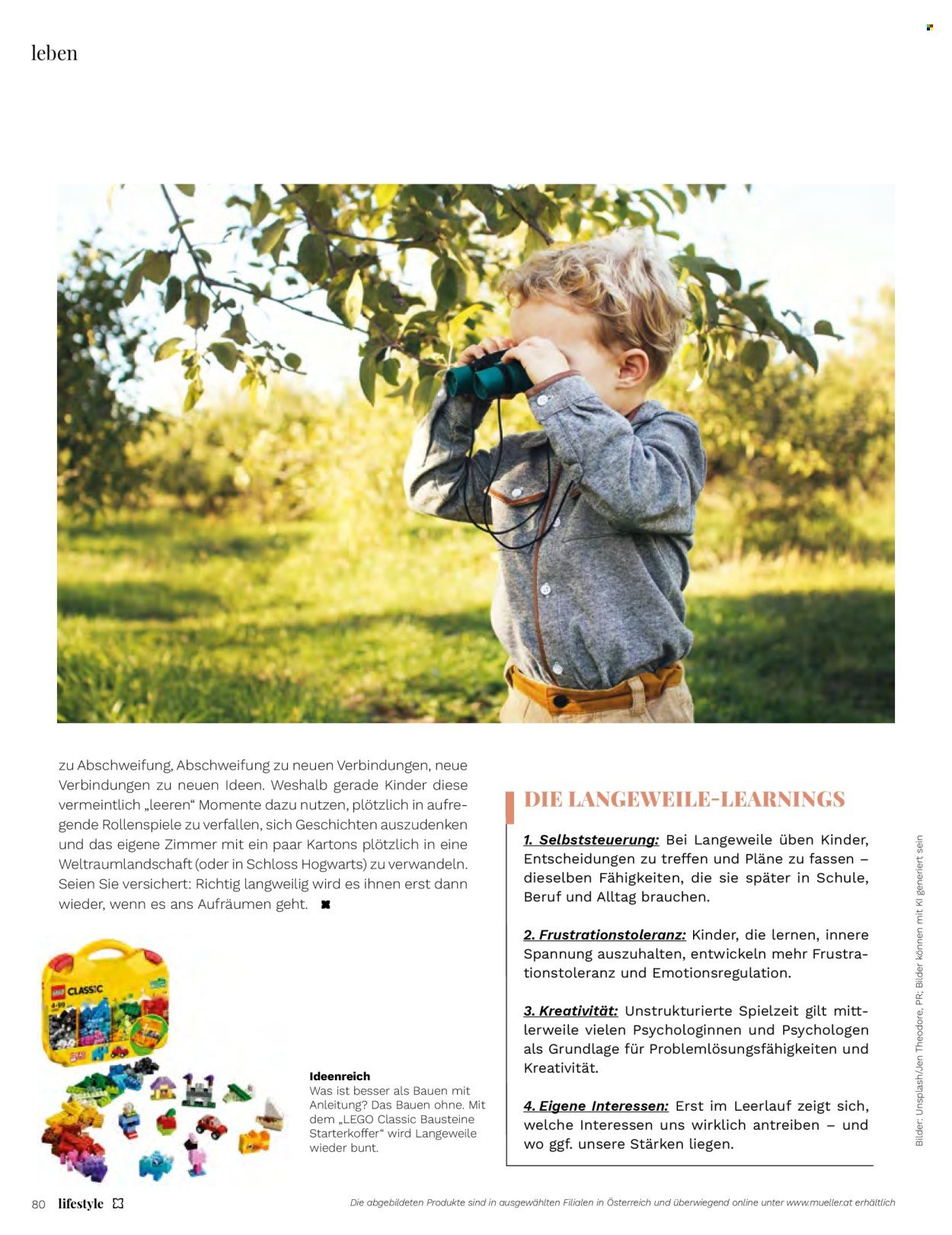 MÜLLER Flugblatt - Lifestyle
