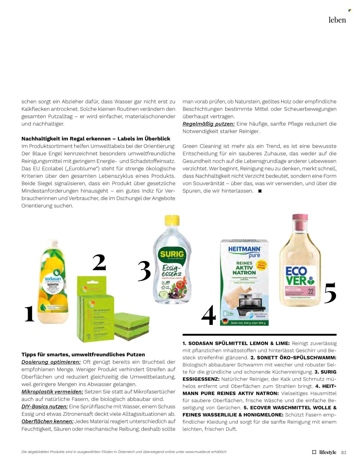 MÜLLER Flugblatt - Lifestyle
