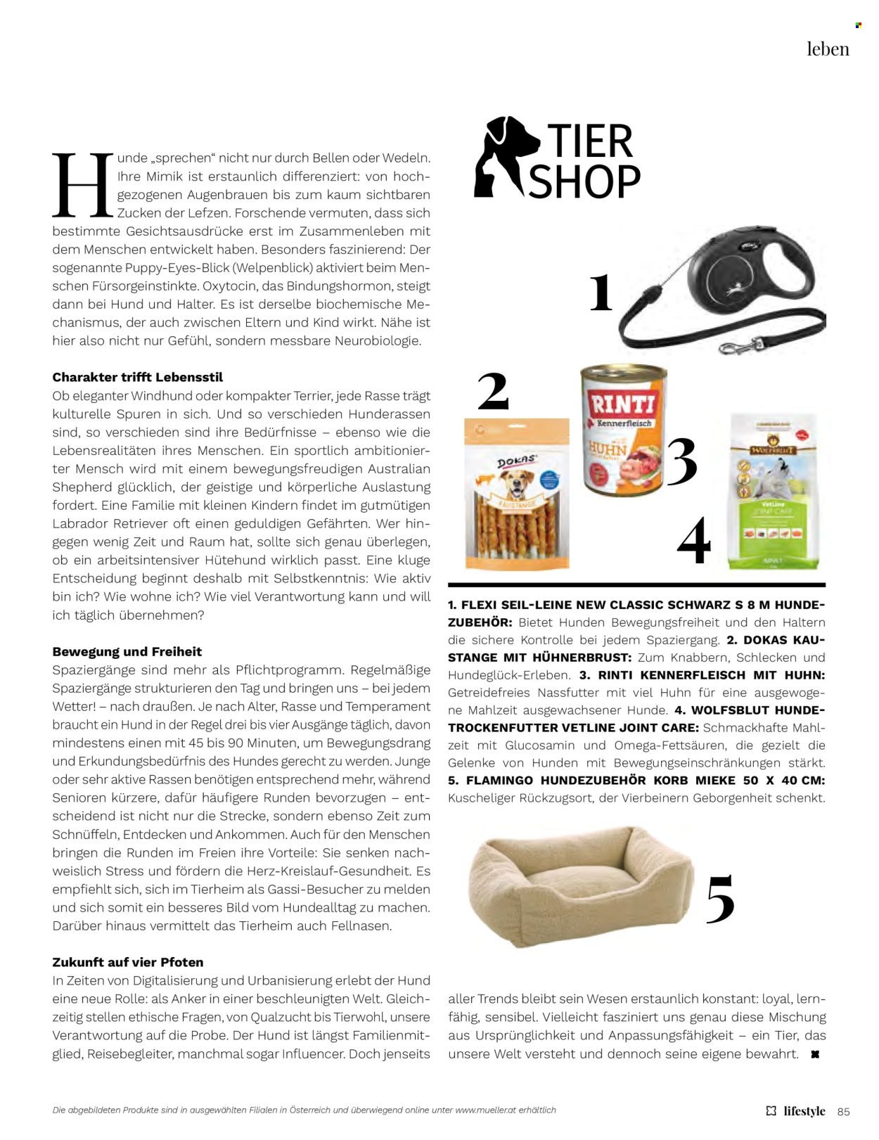 MÜLLER Flugblatt - Lifestyle