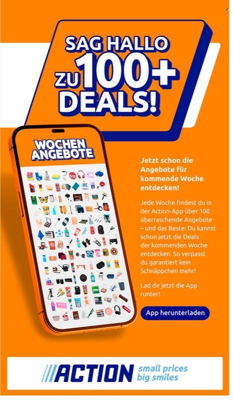 ACTION Flugblatt - Ab Mittwoch, 15.10.2025 (2025-10-15 - 2025-10-21)
