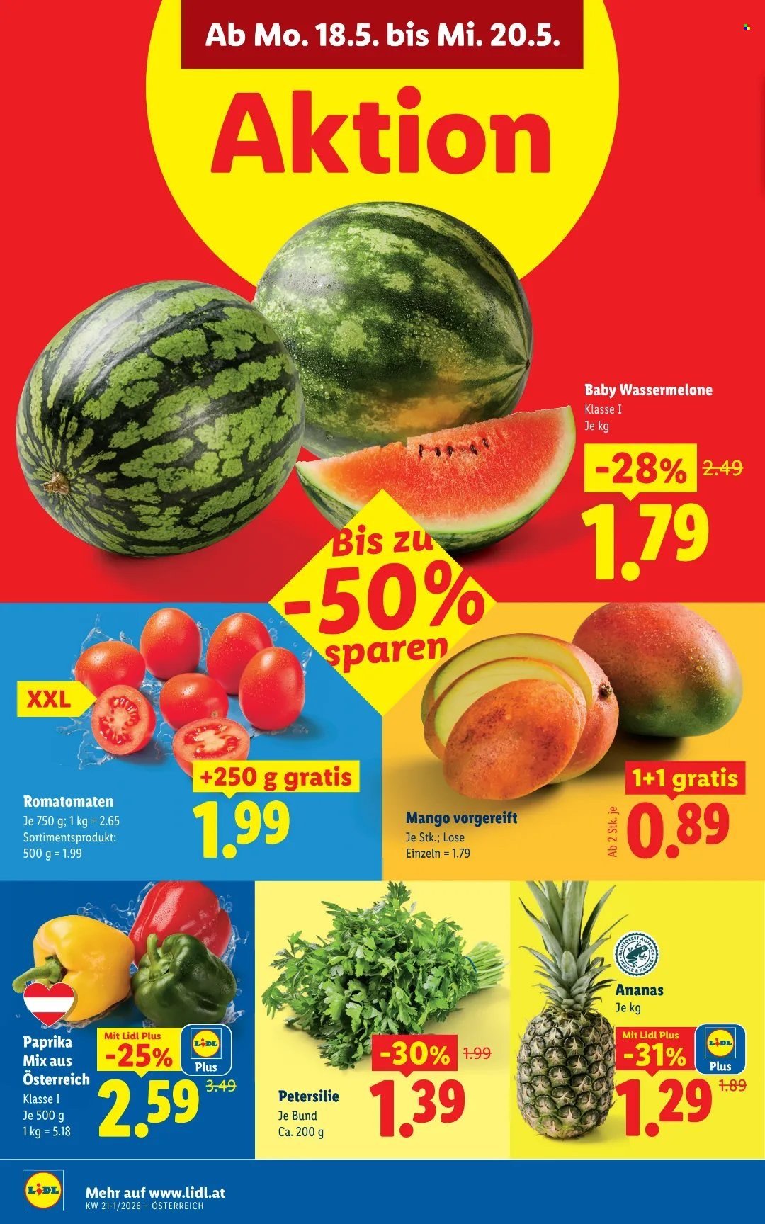 LIDL Flugblatt - Ab Mittwoch, 13.5.2026