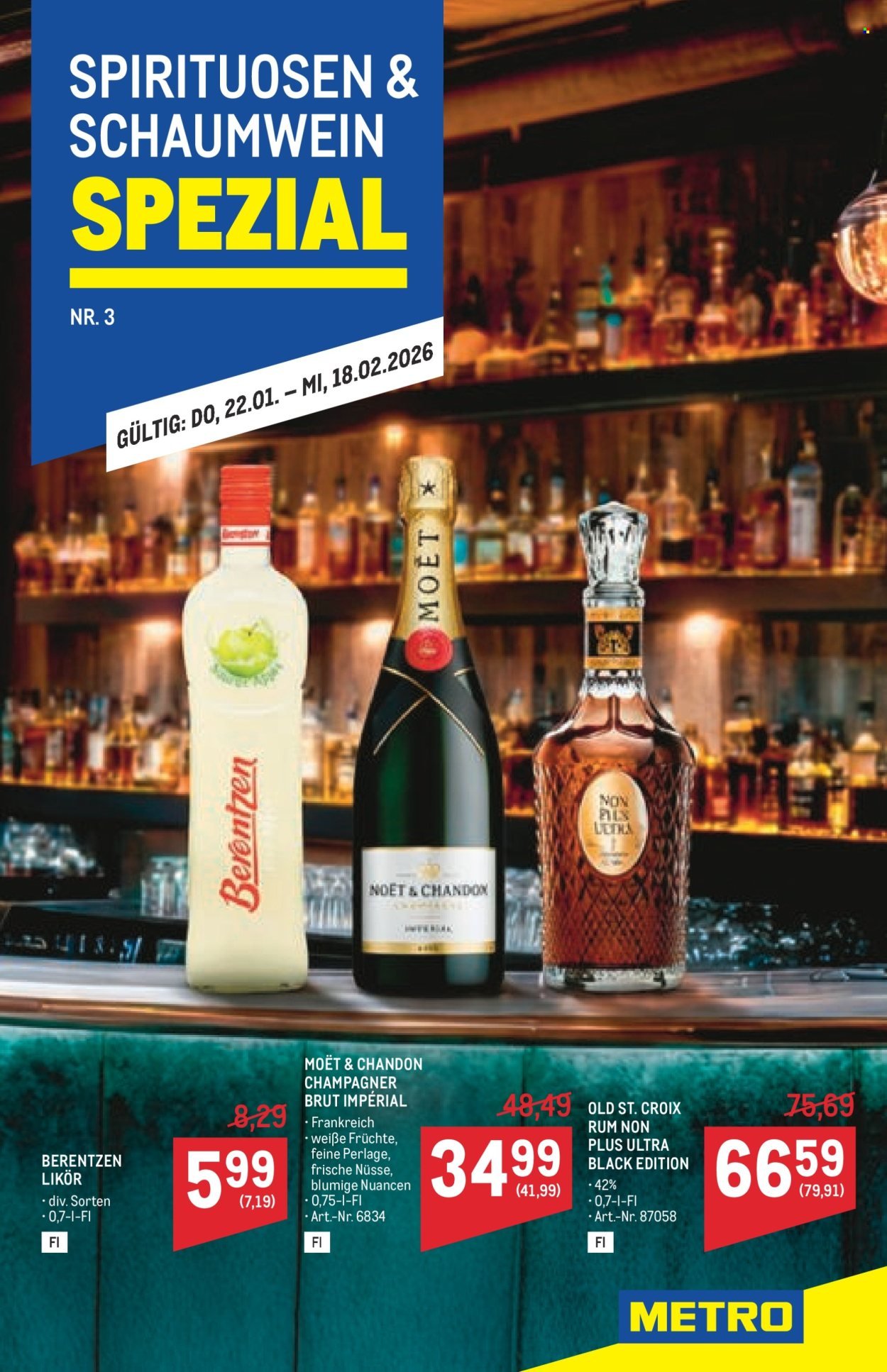 METRO Flugblatt - Wein und Spirituosen Spezial