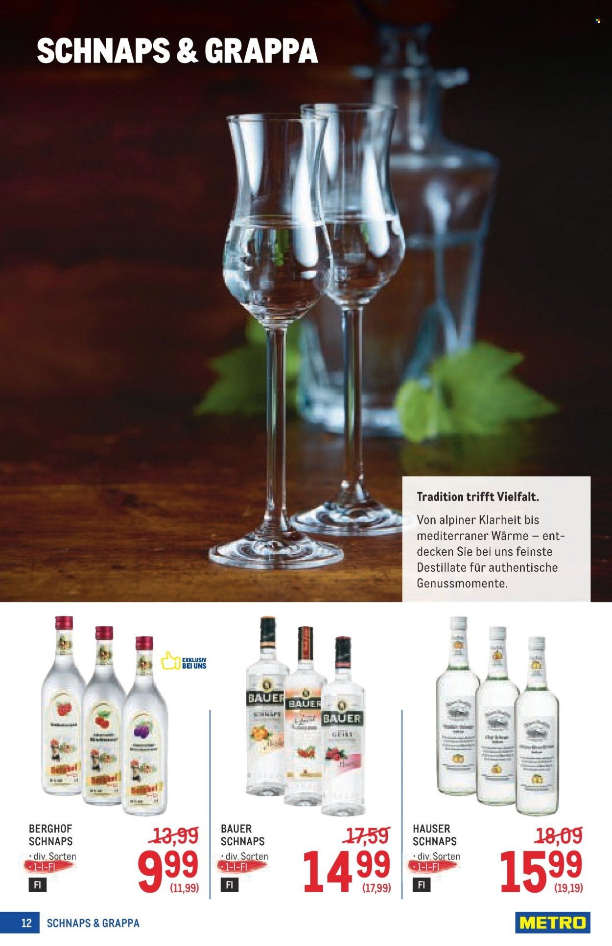 METRO Flugblatt - Wein und Spirituosen Spezial
