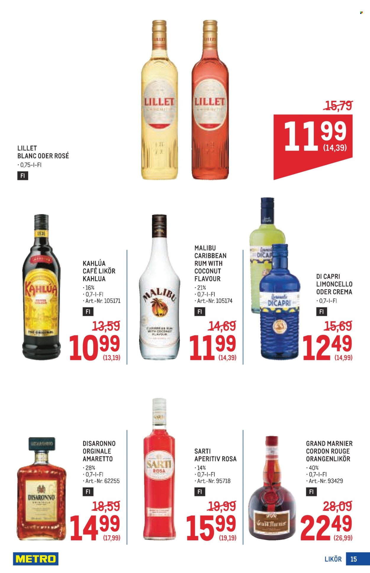 METRO Flugblatt - Wein und Spirituosen Spezial