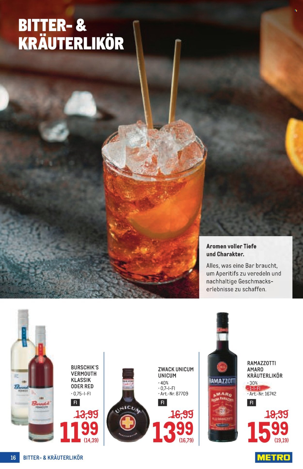 METRO Flugblatt - Wein und Spirituosen Spezial