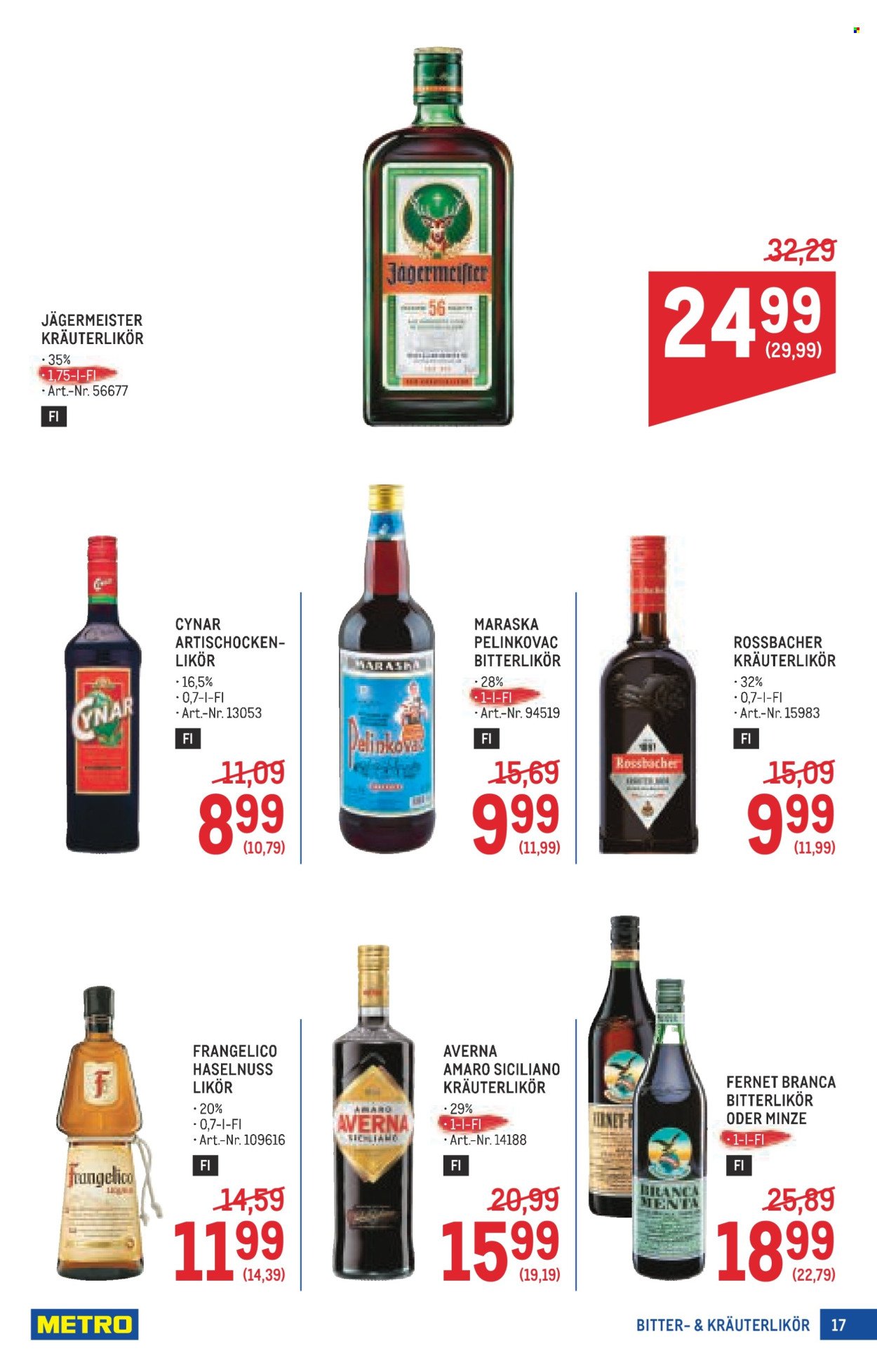 METRO Flugblatt - Wein und Spirituosen Spezial