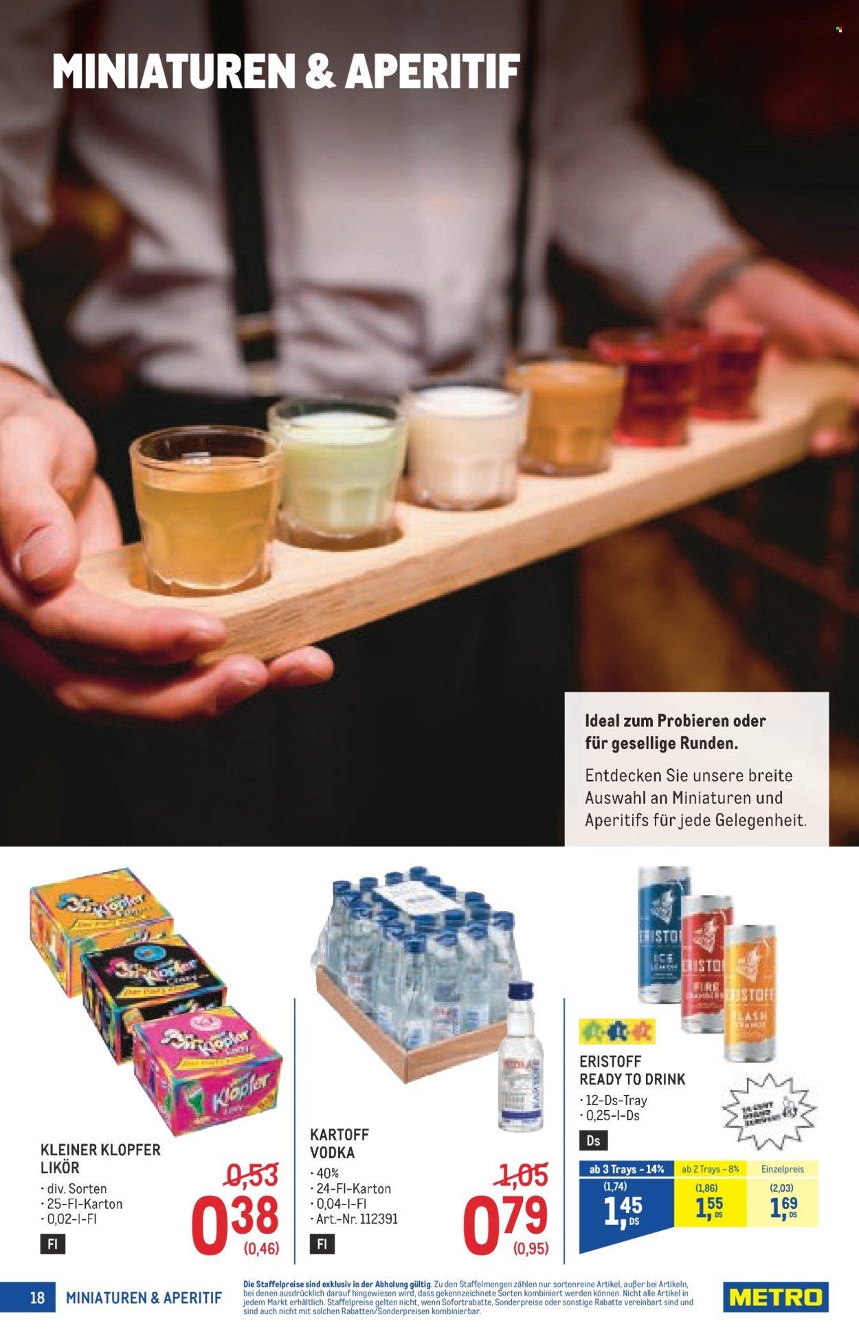 METRO Flugblatt - Wein und Spirituosen Spezial