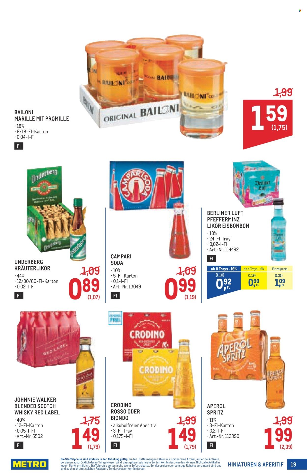 METRO Flugblatt - Wein und Spirituosen Spezial