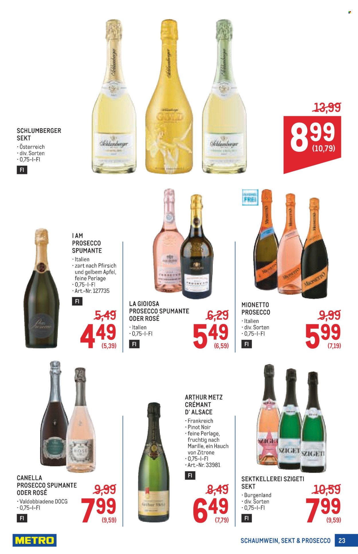 METRO Flugblatt - Wein und Spirituosen Spezial