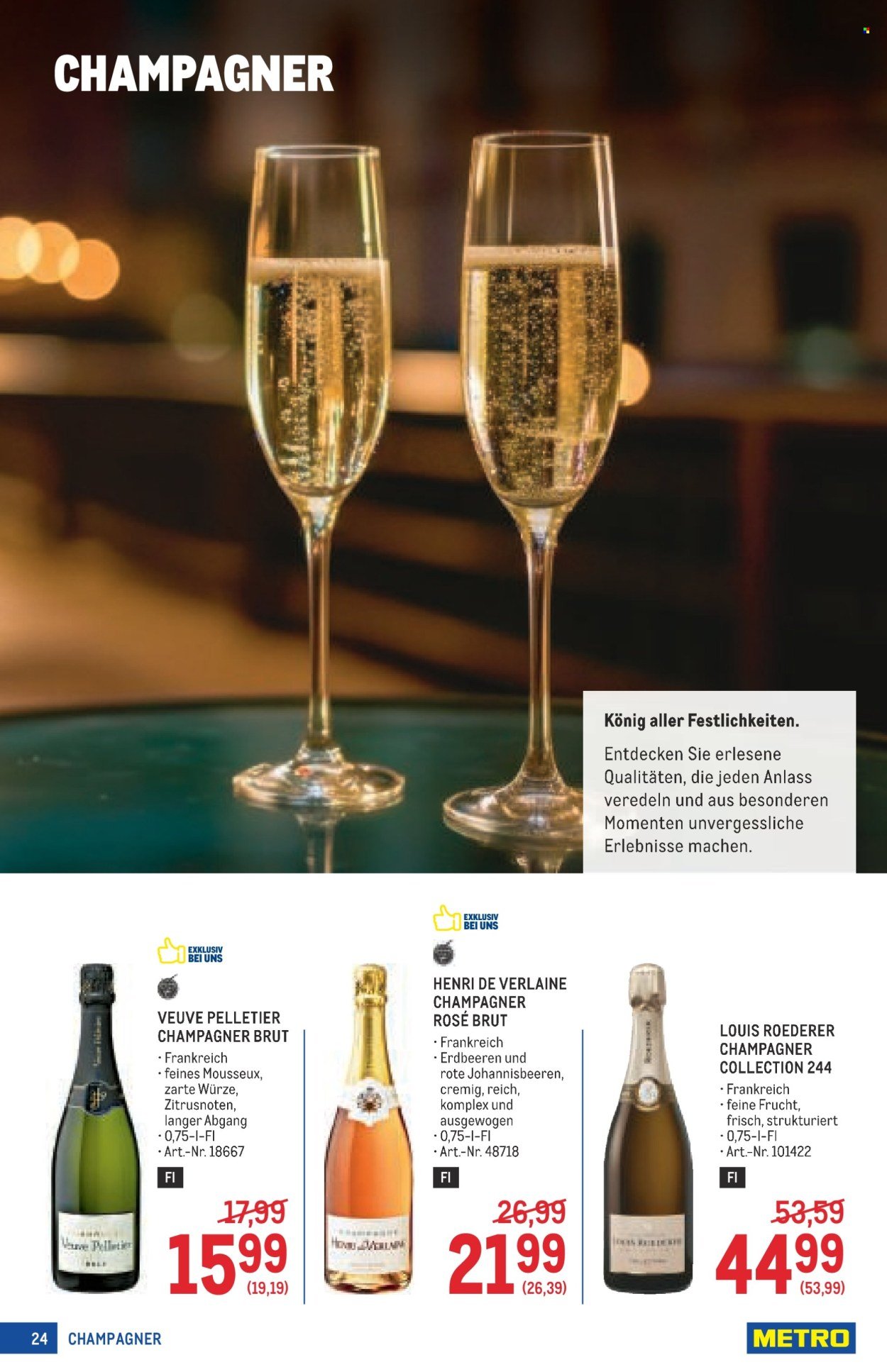 METRO Flugblatt - Wein und Spirituosen Spezial