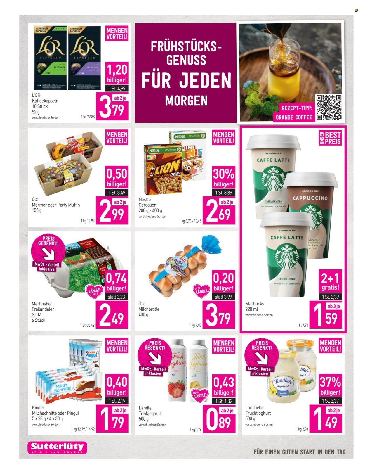 SUTTERLÜTY Flugblatt - Ab Donnerstag, 9.7.2026