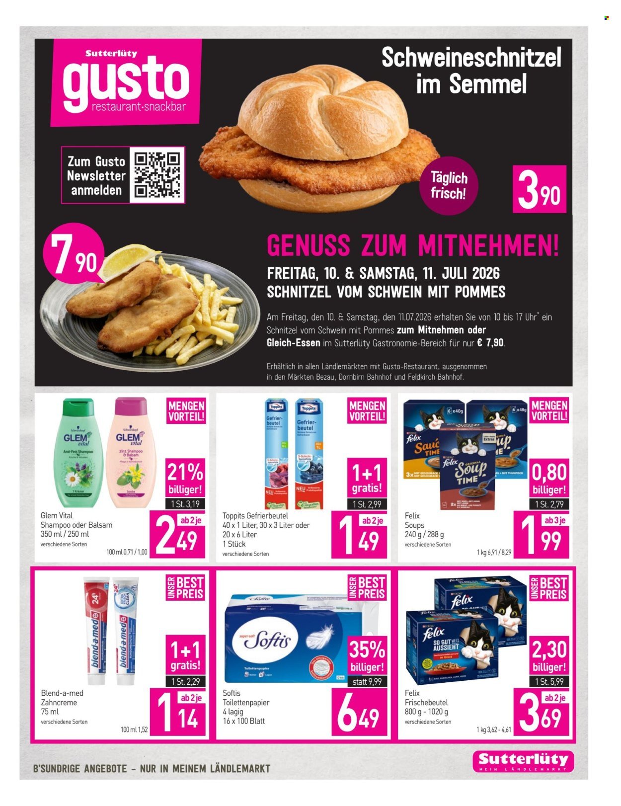 SUTTERLÜTY Flugblatt - Ab Donnerstag, 9.7.2026
