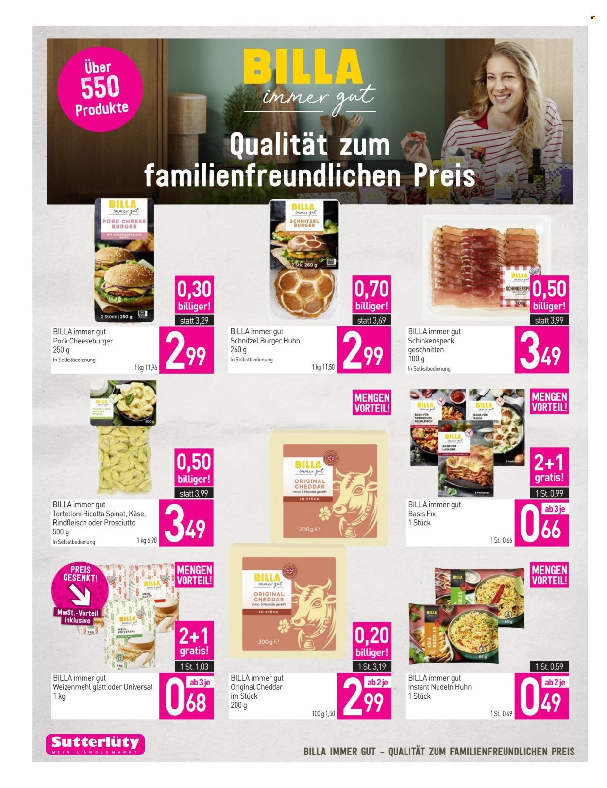 SUTTERLÜTY Flugblatt - Ab Donnerstag, 9.7.2026