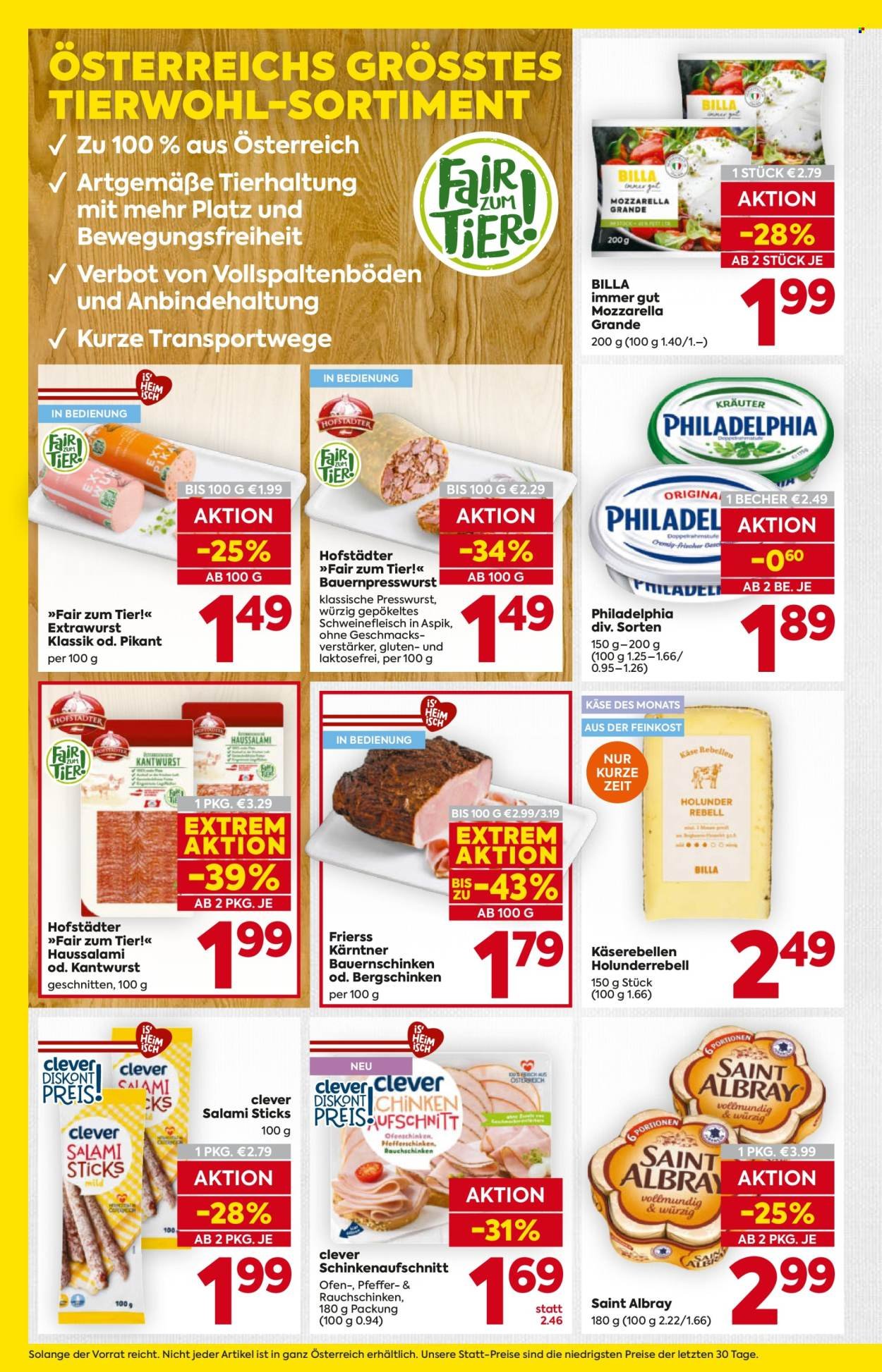 BILLA Flugblatt - Ab Donnerstag, 23.4.2026