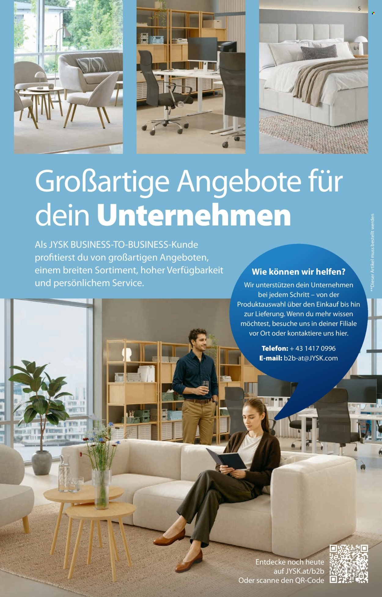 JYSK Flugblatt - Ab Mittwoch, 7.10.2026