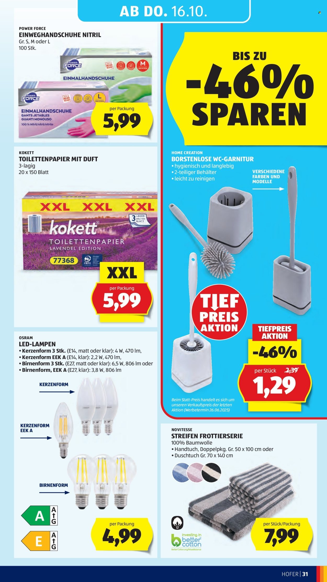HOFER Flugblatt - Ab Freitag, 10.10.2025 (2025-10-10 - 2025-10-16)