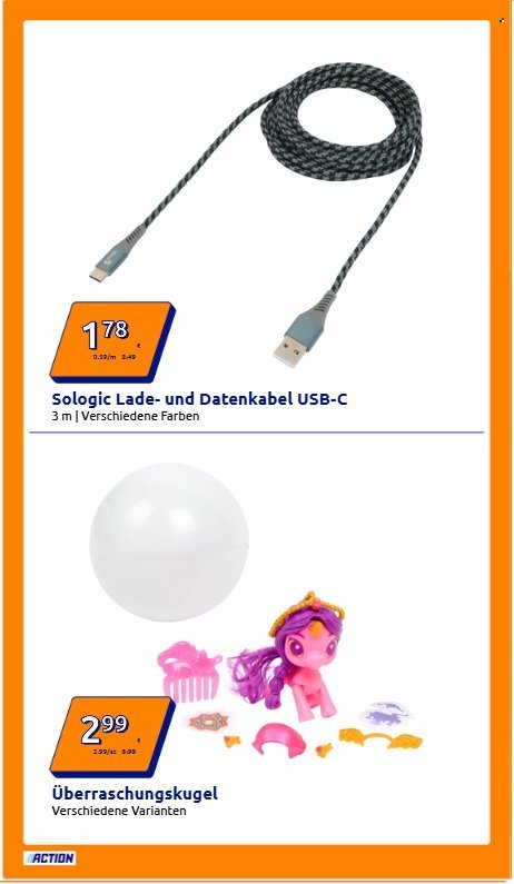 ACTION Flugblatt - Ab Mittwoch, 12.11.2025 (2025-11-12 - 2025-11-18)