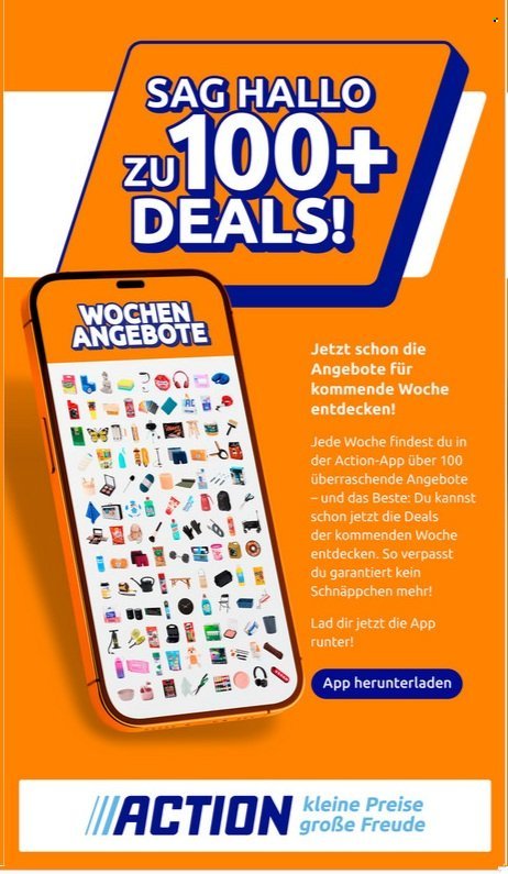 ACTION Flugblatt - Ab Mittwoch, 12.11.2025 (2025-11-12 - 2025-11-18)