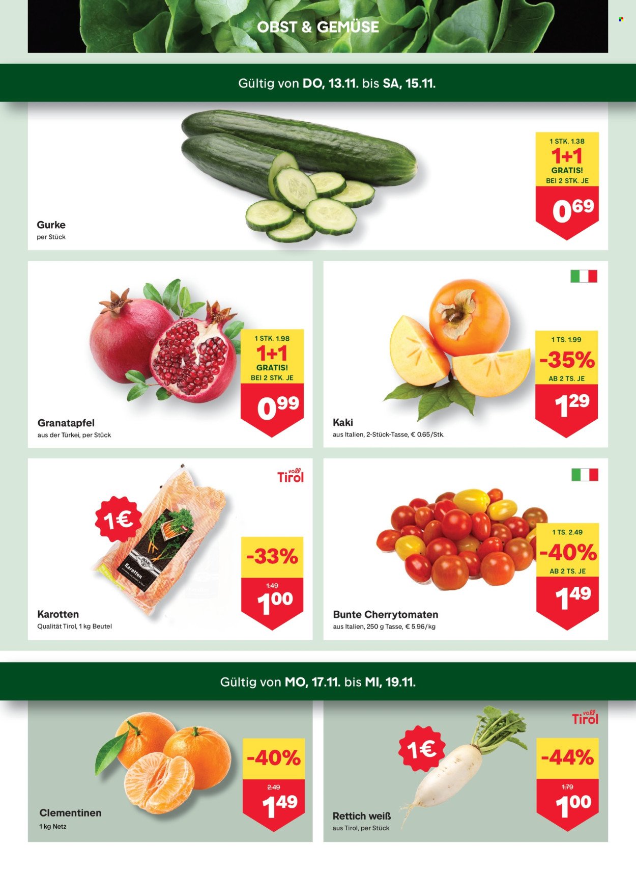 MPREIS Flugblatt - Ab Donnerstag, 13.11.2025